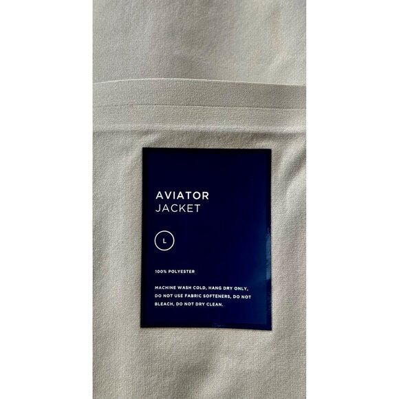 Ministry of Supply Aviator Jacket Mens Large Performance Travel Blazer Beige - Picture 4 of 12